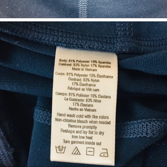 Alo Yoga Show Off Blue Mesh leggings - Picture 6 of 9